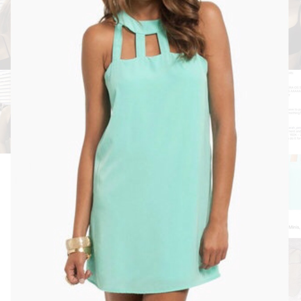 Mint Flow Dress